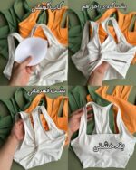 نیمتنه یقه خشتی «لِنا» - Image 2