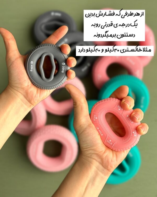حلقه مچ سلیکونی (درجه بندی) - Image 4